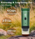 Portable Electric Espresso Maker for Coffee Lovers