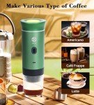 Portable Electric Espresso Maker for Coffee Lovers