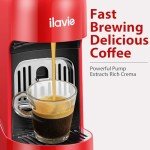 ILAVIE Espresso Maker for Nespresso Capsules