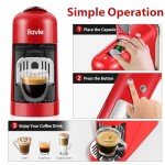 ILAVIE Espresso Maker for Nespresso Capsules