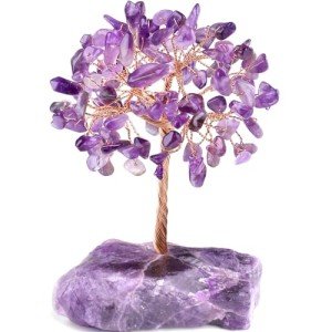 Amethyst Crystal Tree for Meditation and Decor