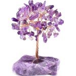Amethyst Crystal Tree for Meditation and Decor
