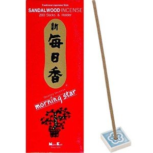 Sandalwood Morning Star Incense Sticks - 200 Pack