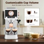 Mecity 20 Bar Espresso Machine with Milk Frother