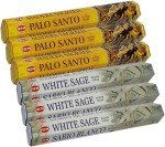 Sage and Palo Santo Incense Bundle with Holder