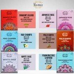 Mixed Scents Incense Cones Gift Pack - 6 Variety