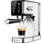 Tesslux 20 Bar Espresso Machine with Milk Frother