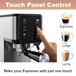 Tesslux 20 Bar Espresso Machine with Milk Frother