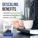 Coffee Machine Descaling Powder for All Brands