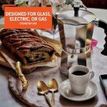 Aluminum Stovetop Espresso Maker - 3 Cups