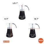 Imusa Electric Espresso Maker: 6 or 3 Cups