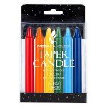 12 Assorted Unscented Chime Candles for Rituals