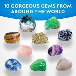 Gemstone Dig Kit – Uncover 10 Crystals and Gems