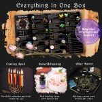 Witchcraft Starter Kit with Crystals & Herbs