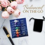 Chakra Healing Crystals Set with Velvet Pouch