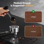 Espresso Maker with Frother & LCD Display