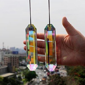 2PC Rainbow Prism Suncatcher for Windows