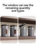 Airtight Coffee Canister with Date Tracker & Scoop