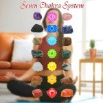 Worgree Advent Calendar 2024, 24 Days Christmas Countdown Calendar with Chakra Crystals and Healing Stones, Natural Gemstones Rock Collection Gifts for Kids Boys Girls Teens Adults Women Beginners