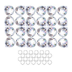 Magical Crystal Ball Suncatcher Set – 24 Pieces