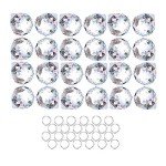 Magical Crystal Ball Suncatcher Set – 24 Pieces
