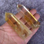 Citrine Crystal Wand for Healing and Home Decor