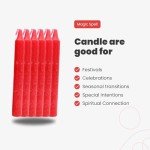 Love Magic Chime Candles for Rituals - 20 Pack