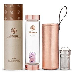 Mystical Crystal Water Bottle with Infuser - 16.9 oz