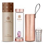 Mystical Crystal Water Bottle with Infuser - 16.9 oz