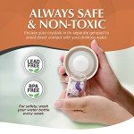 Mystical Crystal Water Bottle with Infuser - 16.9 oz