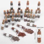 Mystical Herbs Kit: 45 Dried Bottles for Wicca