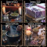 Mystical Herbs Kit: 45 Dried Bottles for Wicca