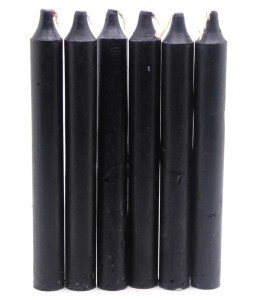 6 Assorted Ritual Candles for Meditation & Healing