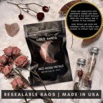 Organic Dried Witch Herbs with Crystal Spoon