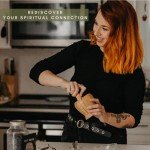 Organic Dried Witch Herbs with Crystal Spoon