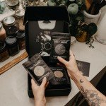 Organic Dried Witch Herbs with Crystal Spoon