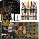Witchcraft Supplies Kit: 132 Pieces for Spells