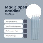 Wisdom Magic Spell Taper Candles – 20 Pack