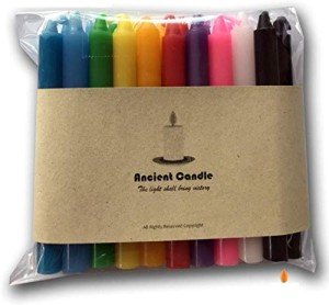 Mini 4" Spell Candle Set - 10 Colors