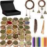 Witchcraft Essentials Kit: 30 Dried Herbs & More