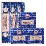 Nag Champa Incense Sticks and Nagchampa Incense Cone Variety Pack Bundle Insence-Sticks Insence Insense Insiensos