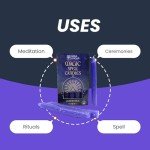 Purple Confidence Chime Candles for Witchcraft Rituals