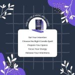 Purple Confidence Chime Candles for Witchcraft Rituals