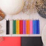 Assorted Spell Candles for Rituals and Altar