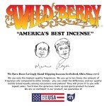 Wild Berry Incense Sticks - Dragon's Blood - Exotic Earthy Fragrance with Sandalwood and Musk - Hand Dipped in The USA (100 Count)