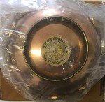 Triple Moon Pentacle Copper Altar Bowl, 3