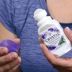 CRYSTAL Deodorant Aluminum Free Mineral Deodorant Roll-On for Women & Men, Lavender & White Tea - Paraben Free - Certified Cruelty Free & Vegan Deodorant - Prevents Odor Up to 24 Hours ,2.25 Fl Oz (Pack of 3),21661-3