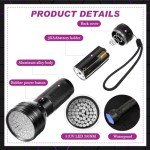 Dunzy 4 Pcs Ghost Hunting Equipment Kit Includes 1 Pocket Digital Voice Recorder 2 LED Light Up Pet Cat Ball 1 Black UV Flashlight, 8 GB (Stylish)(Classic)