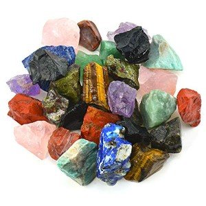 Madagascar Rough Stones Mix - 3 lbs Natural Crystals