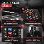 PARANORMIC Spirit Box Ghost Hunting Equipment — Handheld EVP Ghost Hunting Equipment Kit with 32 GB Micro SD & Integrated Flashlight — Paranormal Equipment Ghost Box for Scanning & Recording Spirits